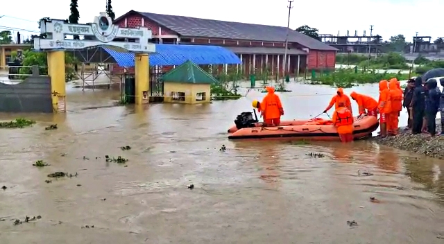 Flood at Gahpur