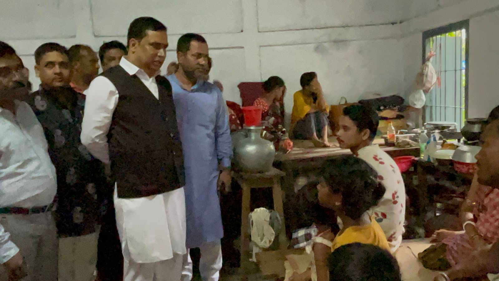 Jayanta Malla Baruah visits flood affected area of Karimganj