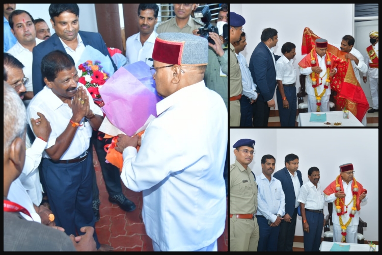 Governor Thawar Chand Gehlot family visits Subrahmanya