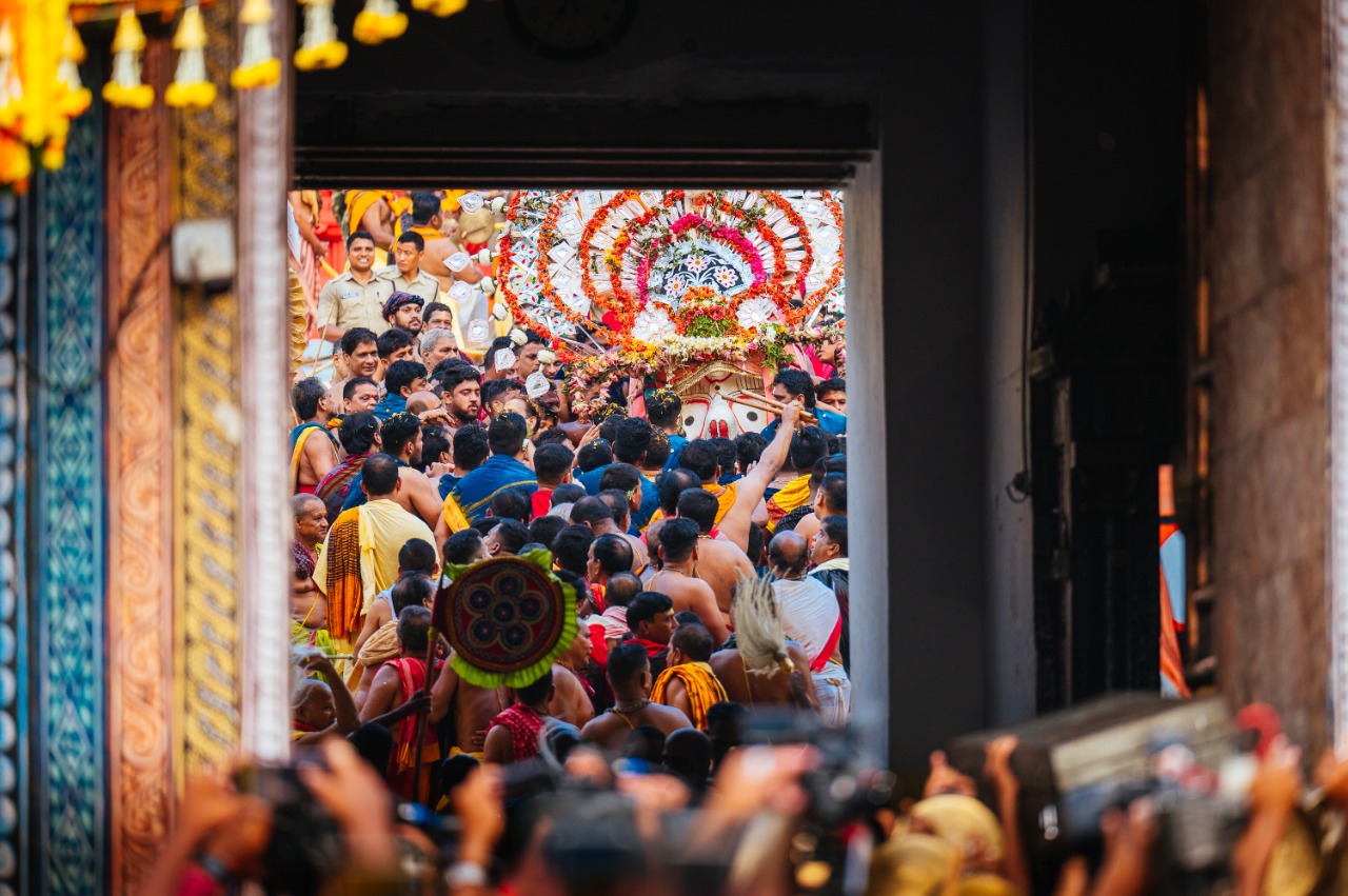 7 lakh people throng Puri to celebrate Ratha Jatra after 2 years  jagannath rath yatra 2022  Puri Jagannath Rath Yatra held in Odisha  Puri Jagannath Temple Rath Yatra held in Odisha  പ്രസിദ്ധമായ പുരി ജഗന്നാഥ രഥയാത്ര പ്രൗഢഗംഭീരമായി നടന്നു  പുരി ജഗന്നാഥ ക്ഷേത്രം രഥയാത്ര  പുരി ജഗന്നാഥ രഥജാത്ര  രഥജാത്ര മഹോത്സവം  Ratha Jatra puri  പുരി രഥയാത്ര 2022