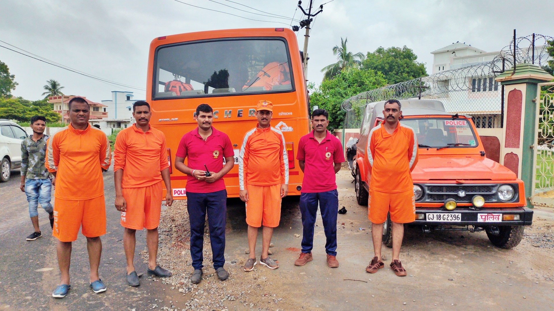 સિસવા પહોંચી NDRF ની ટીમ