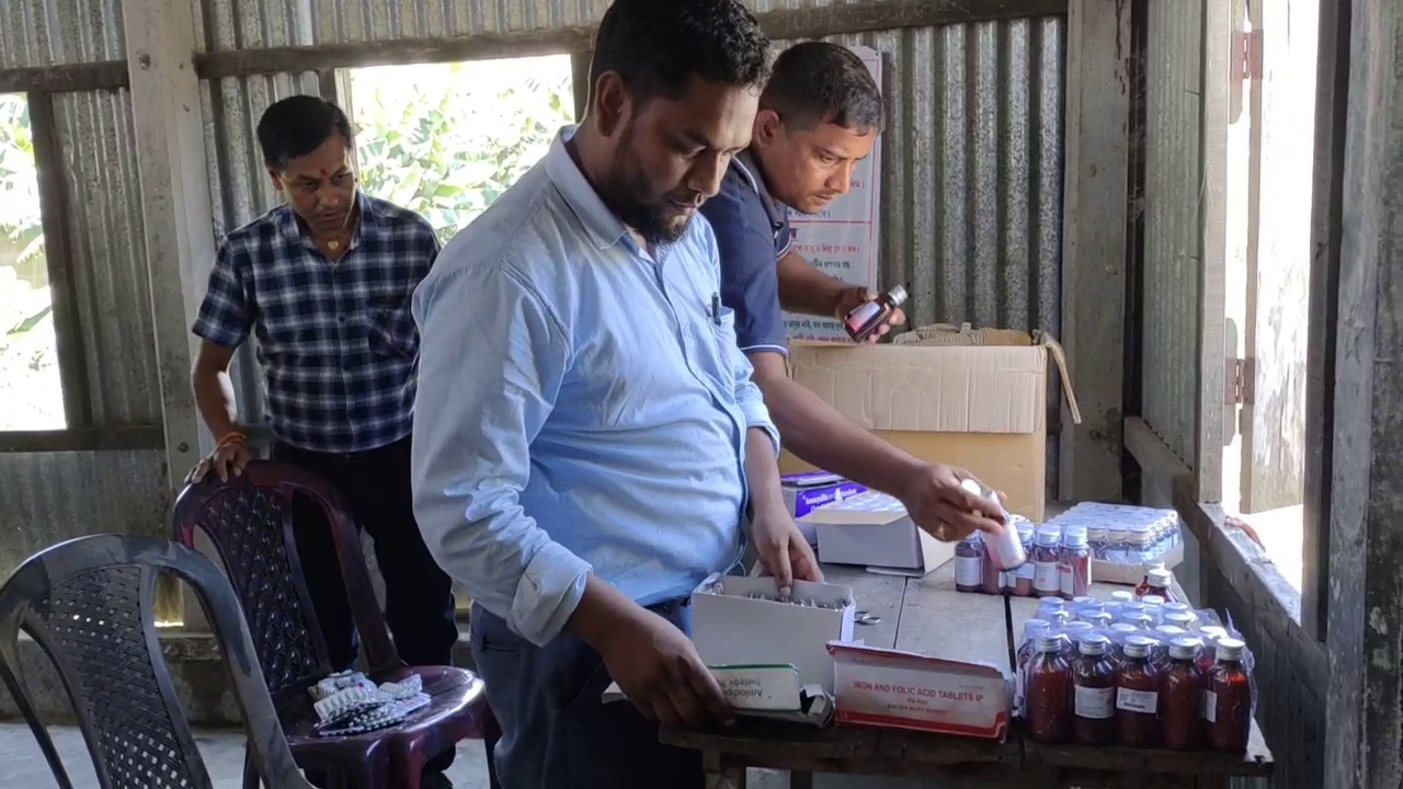 Free Health Camp organized by AAMSU in Kalgachia