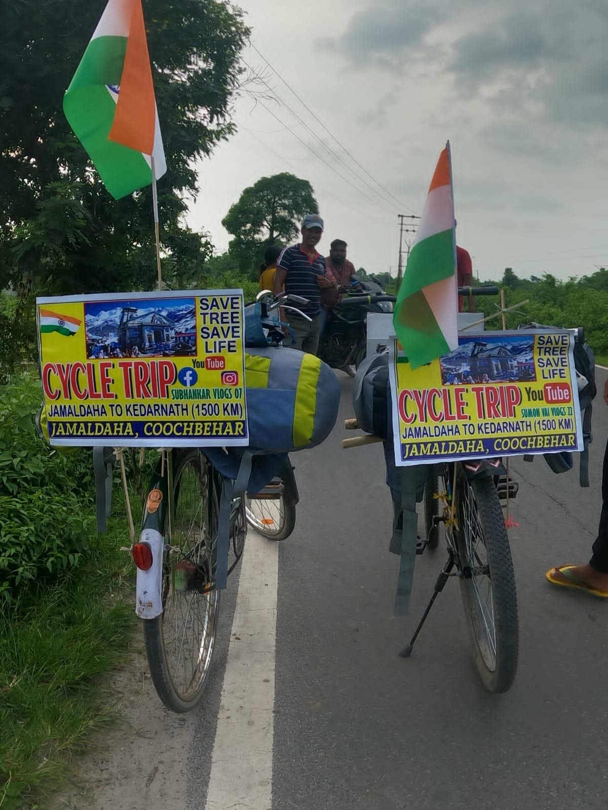 Coochbehar to Kedarnath Cycling