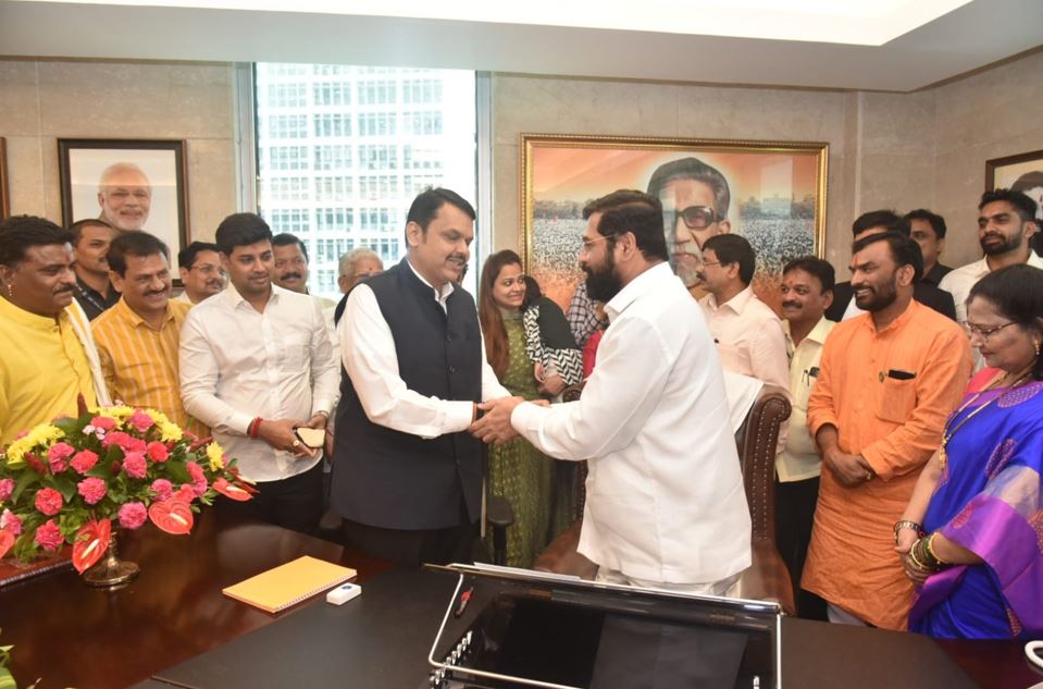 Maharashtra CM Eknath Shinde formally took the charge of CMO, today, in the presence of Deputy CM Devendra Fadnavis