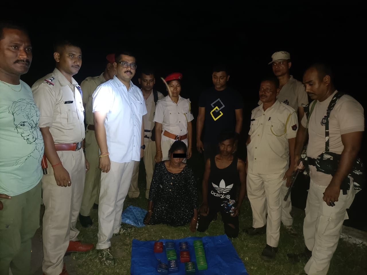 Two Drugs Paddler arrested with drugs at Kaliabor