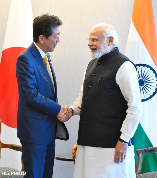 pm modi and shinzo abe