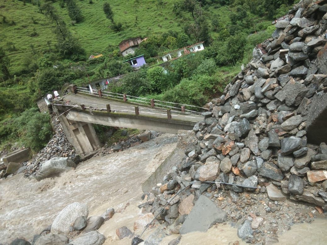 Chamoli heavy rain