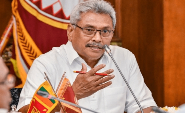 श्रीलंका के राष्ट्रपति गोटबाया राजपक्षे.