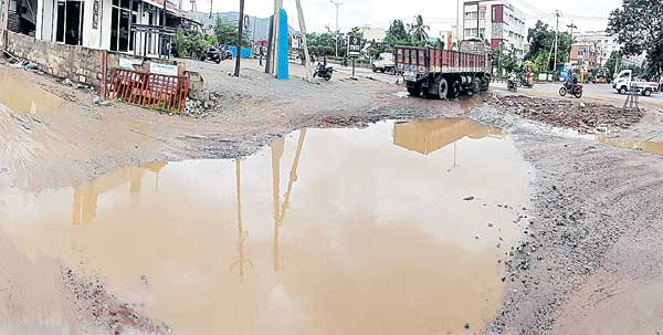 గజానికో గుంత.. దారంతా చింత