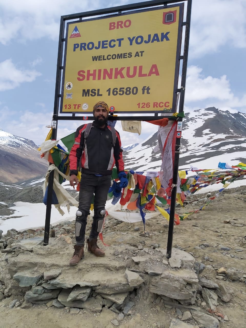 Bike riding experience on world's highest road