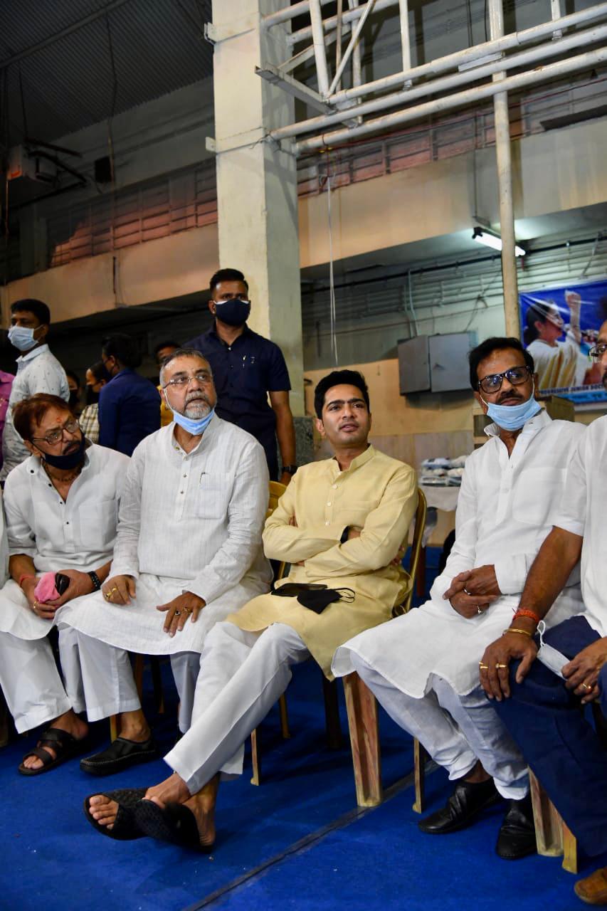 Abhishek Banerjee Inspects TMCs 21 July Rally Preparation