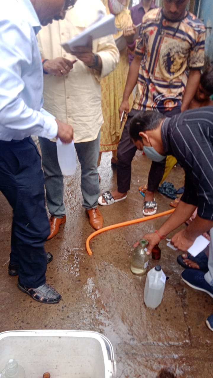 Water samples in Bhopal gas affected areas