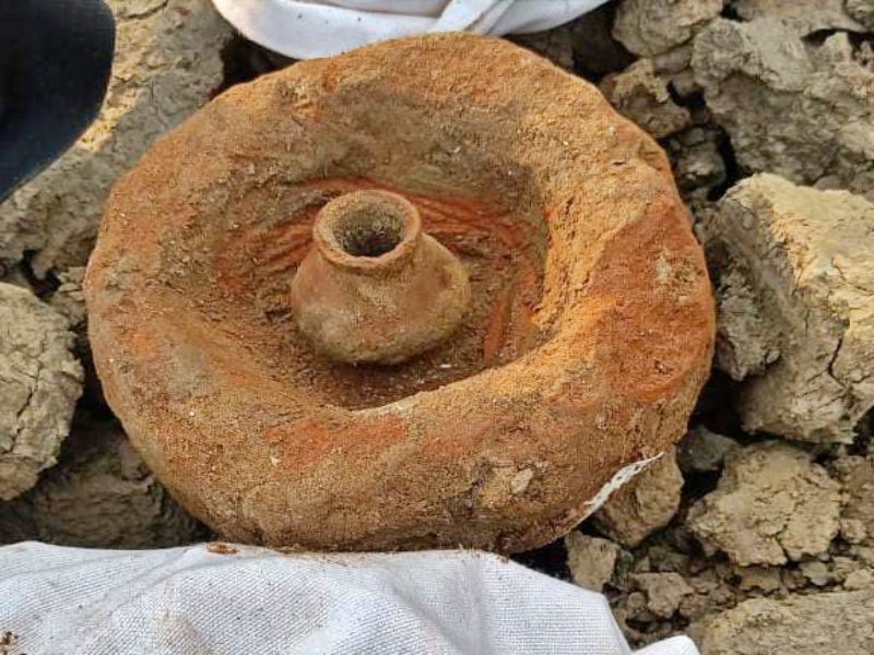 Shivling Found In Nalanda