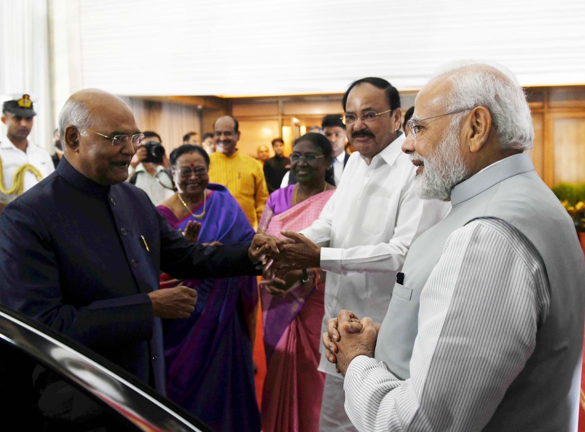 PM મોદીએ વિદાય લઈ રહેલા રાષ્ટ્રપતિ રામનાથ કોવિંદ માટે કર્યુ ફેરવેલ ડિનરનુ આયોજન