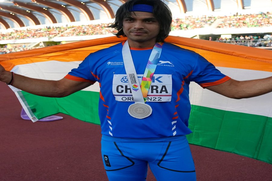 Neeraj Chopra silver medal