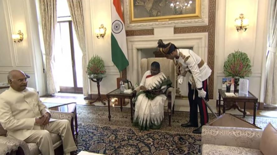 Droupadi Murmu Takes oath as 15th President of India