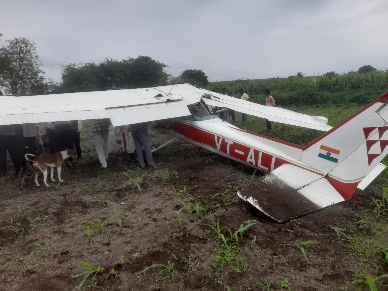 plane crash today in india 2022