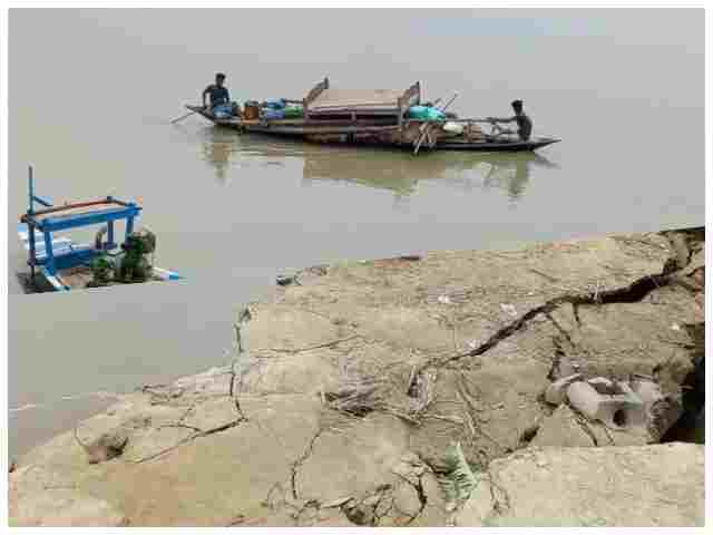 River Erosion at Dhing