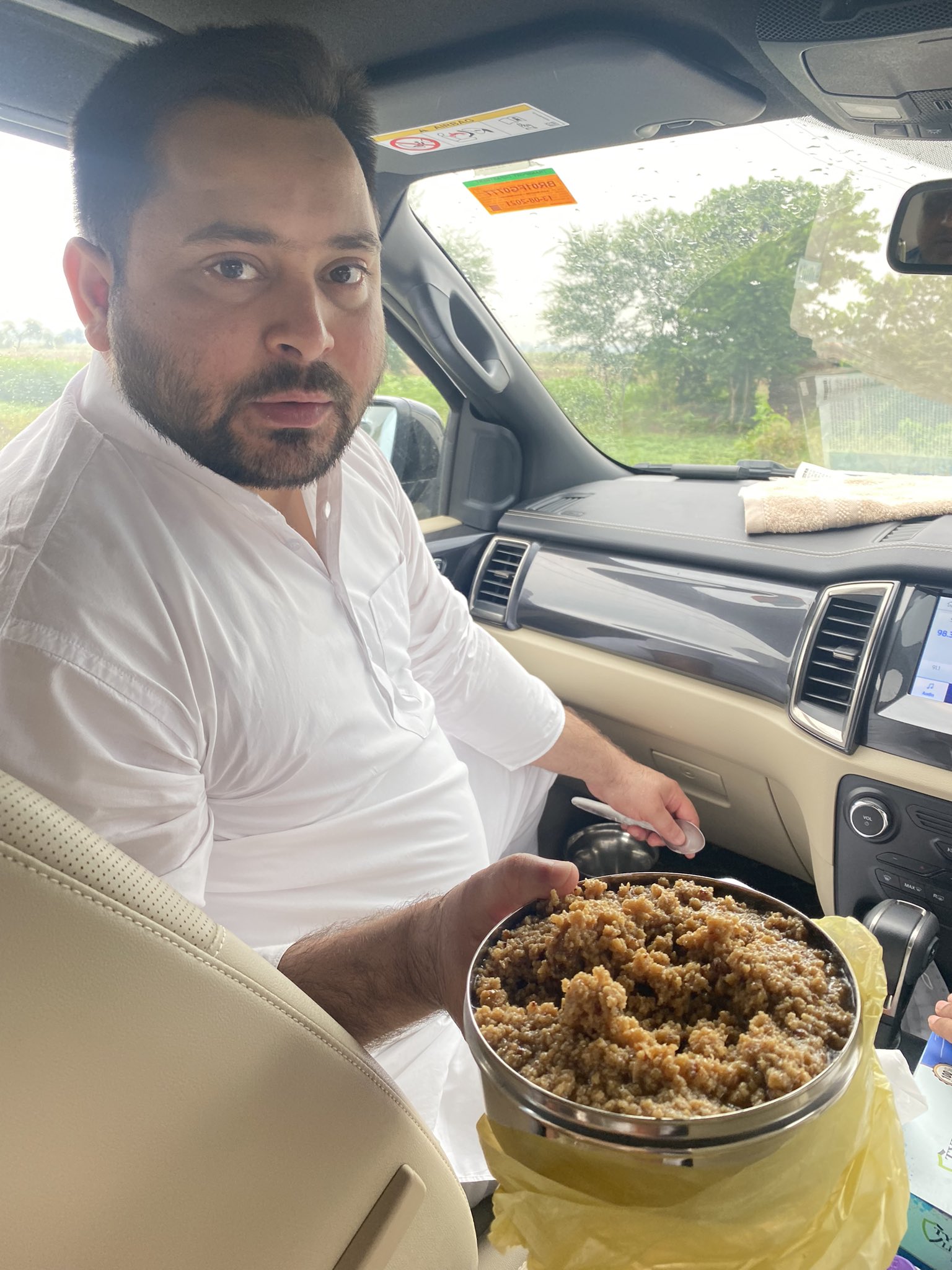 Tejashwi becomes health conscious