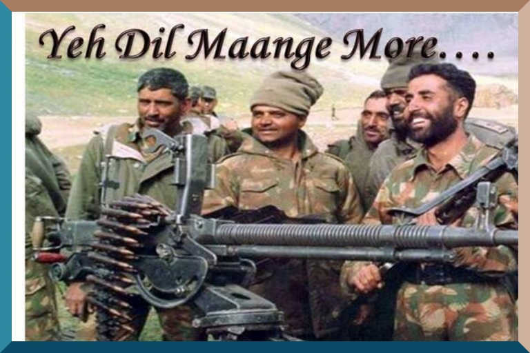 Indian Army defeated Pakistan in Kargil War