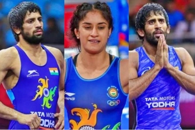 CWG 2022  Indian wrestlers  CWG 2022 history  Sports News  सीडब्ल्यूजी 2022  भारतीय पहलवान  राष्ट्रमंडल खेलों 2022  कॉमनवेल्थ गेम्स 2022  रवि कुमार दहिया  ओलंपिक कांस्य विजेता बजरंग पुनिया  साक्षी मलिक और विनेश फोगाट  Ravi Kumar Dahiya  Olympic bronze winners Bajrang Punia  Sakshi Malik and Vinesh Phogat