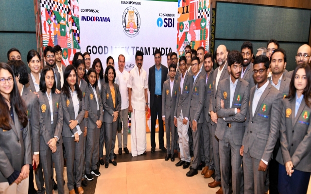 cm stalin meets chess olympiad athletes  stalin inspect mamallapuram olympiad place  44th chess olympaid  chess olympaid  வீரர்களுடன் முதலமைச்சர் ஸ்டாலின் கலந்துரையாடல்  செஸ் ஒலிம்பியாட்  44ஆவது செஸ் ஒலிம்பியாட்  செஸ் ஒலிம்பியாட் வீரர்களுடன் முதலமைச்சர் ஸ்டாலின் கலந்துரையாடல்