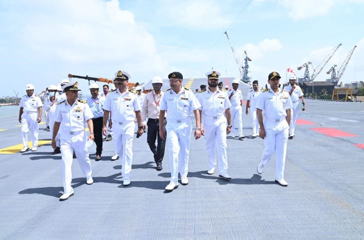 भारतीय नौसेना को मिला विमानवाहक पोत विक्रांत