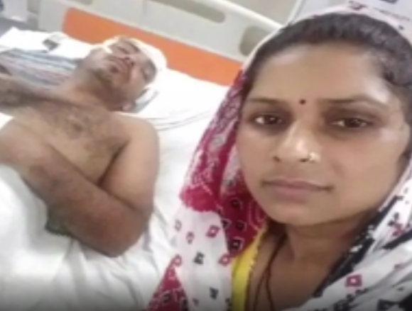 lady constable lodged FIR against husband