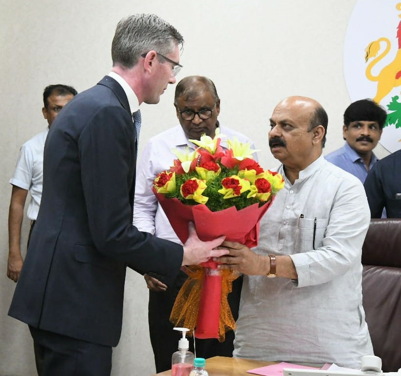 australian-delegation-meets-cm-basavaraj-bommai-in-bengaluru