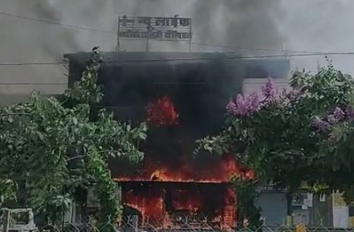 Fire in Jabalpur Hospital