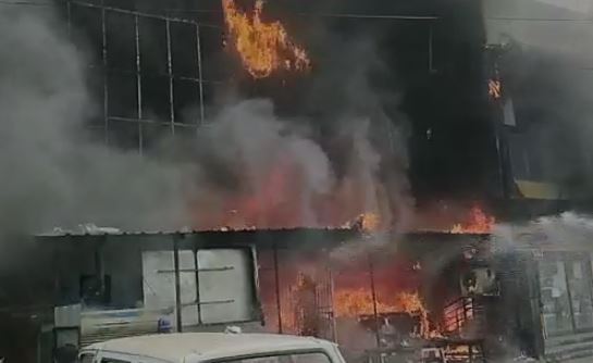 Fire in Jabalpur Hospital