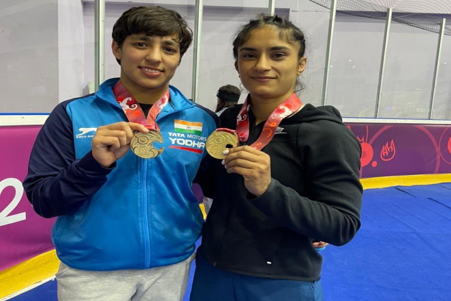 Gold Hat Trick Expected From Vinesh Phogat