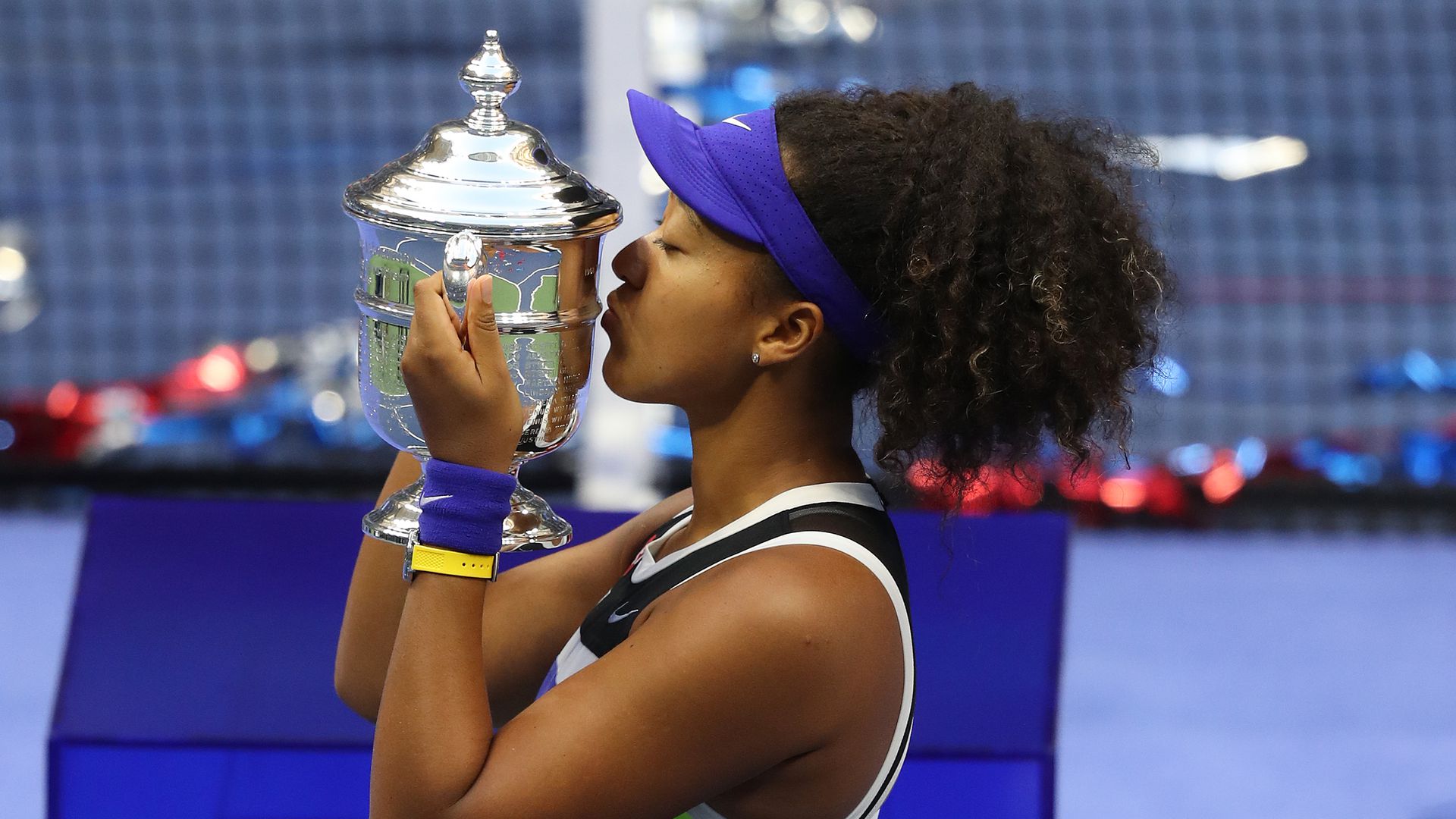 Naomi Osaka, Kobe Bryant, jersey, press conference, US Open