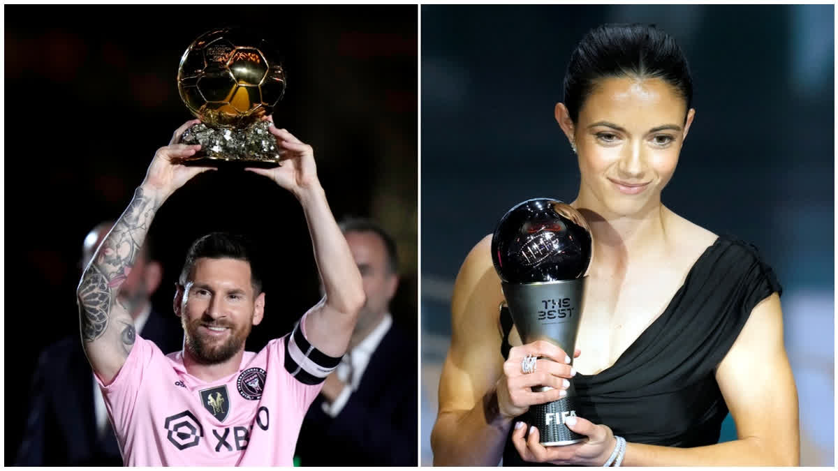 Lionel Messi was crowned as FIFA's best men's player for 2023, while Aitana Bonmatí, the 25-year-old Spain playmaker was named FIFA's best women's soccer player, building on her Ballon d'Or award last October.