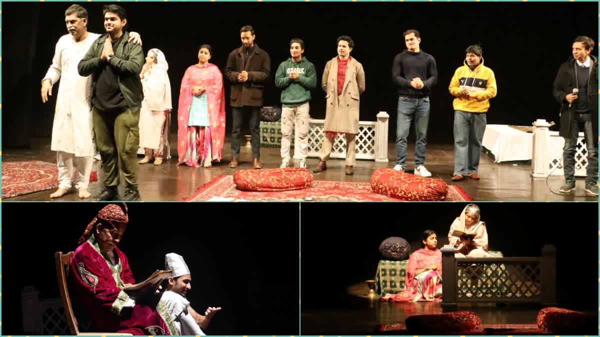 Drama Ghalib letter impressed the audience at the Urdu Drama Festival