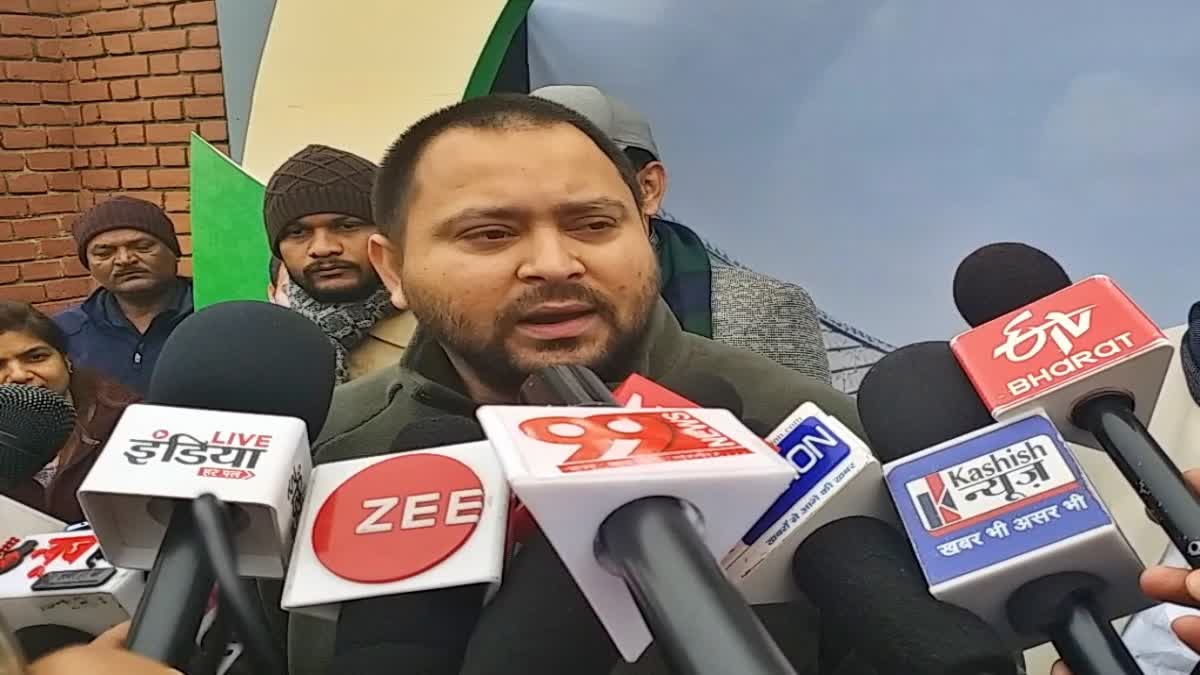 Deputy CM Tejashwi Yadav