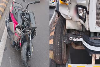 Dumper Bike Accident