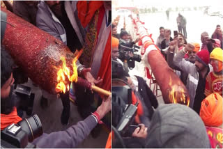 108-feet long incense stick lit in Ayodhya ahead of Ram Mandir consecration