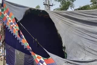 Tent_Caught_Fire_at_Anganwadi_Workers_Initiation_Camp