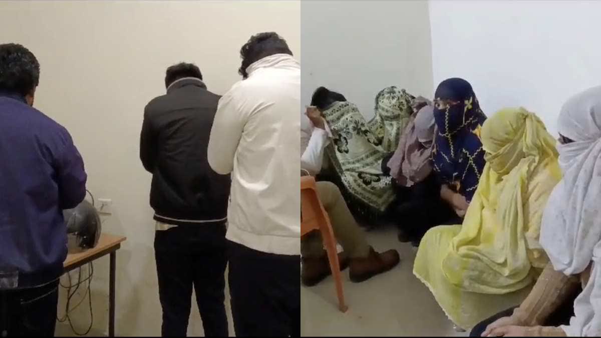 JABALPUR POLICE RAID SPA CENTER