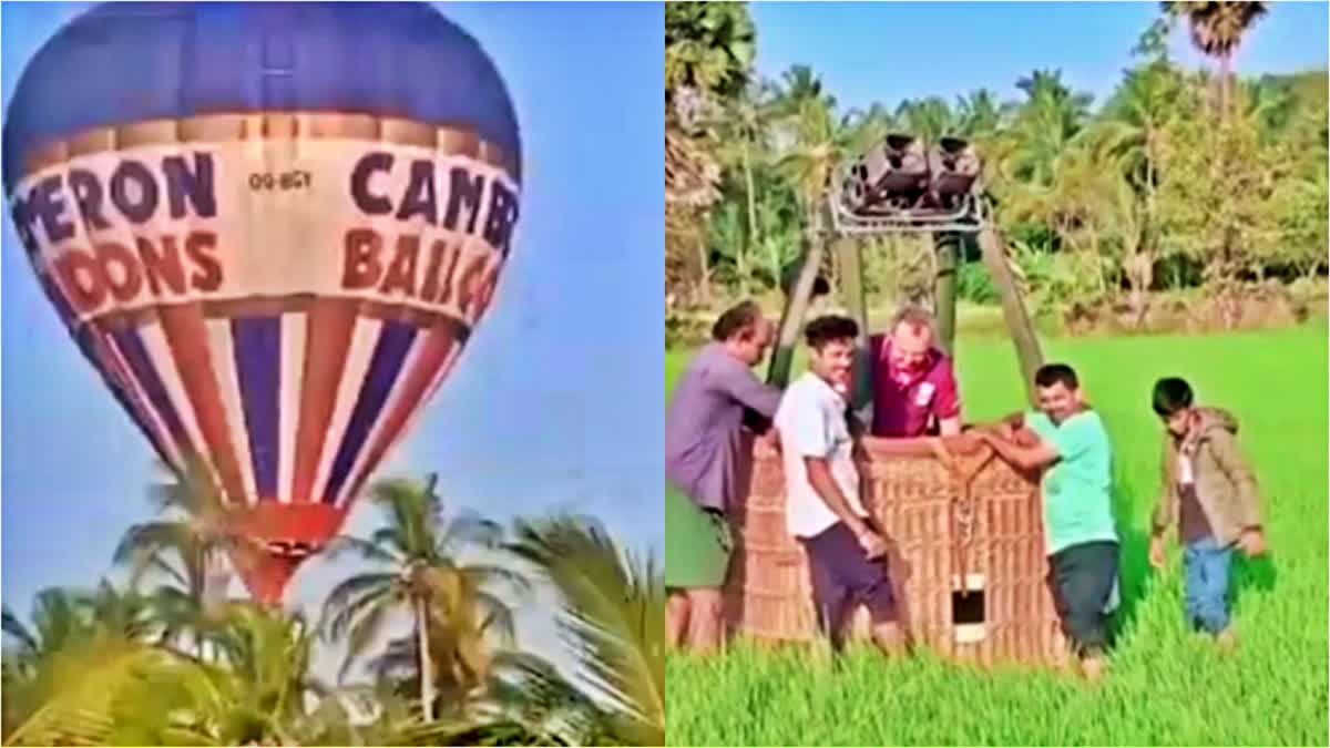 പൊള്ളാച്ചി ബലൂൺ അപകടം  POLLACHI BALLOON FESTIVAL  PASSENGER BALLOON CRASH VADAVANNUR  പൊള്ളാച്ചി ബലൂൺ ഫെസ്റ്റിവല്‍