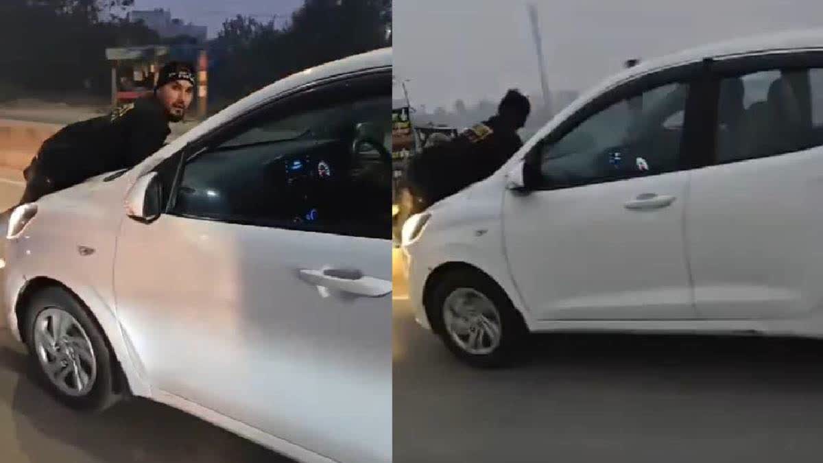 Man Drives Car With Girlfriend's Husband On Bonnet For 5 Km In Moradabad, Held