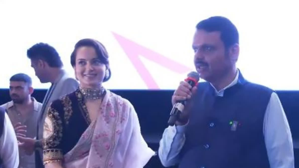 Kangana Ranaut-Devendra Fadnavis