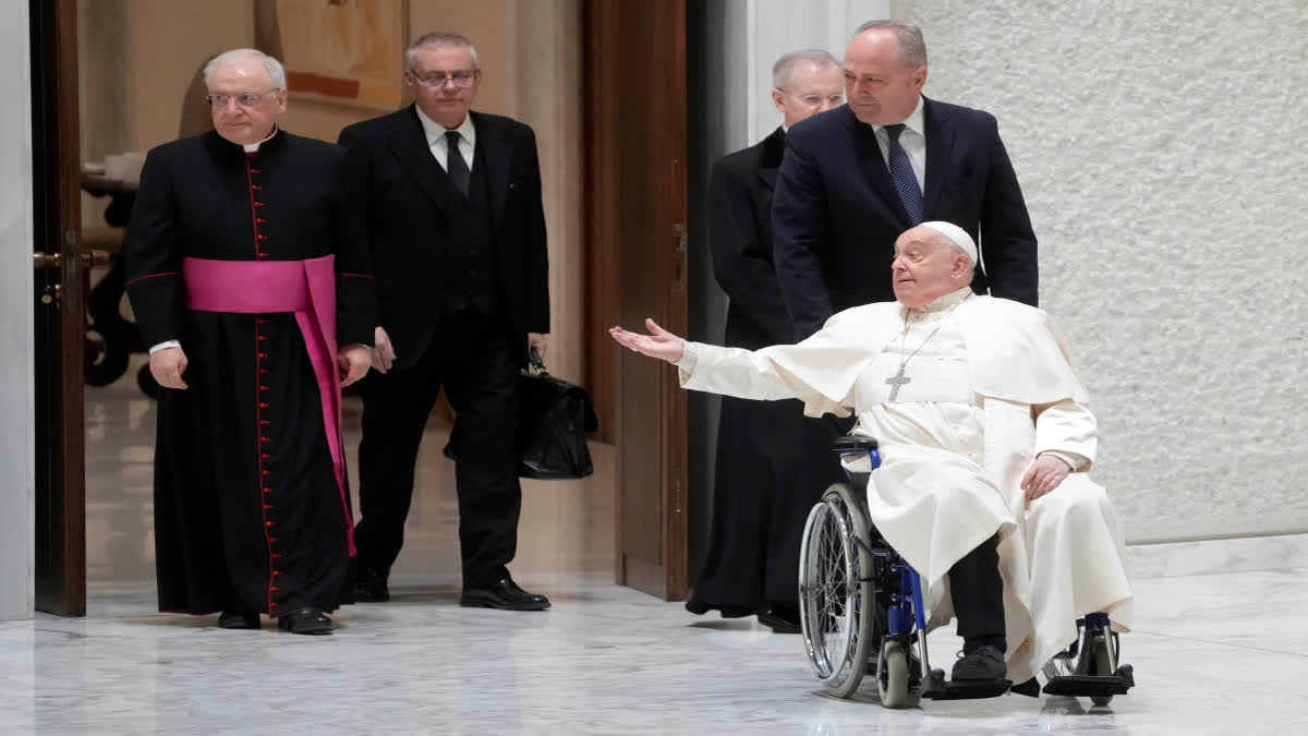 Pope Francis Hurts His Right Arm After Falling For Second Time In Just Over A Month