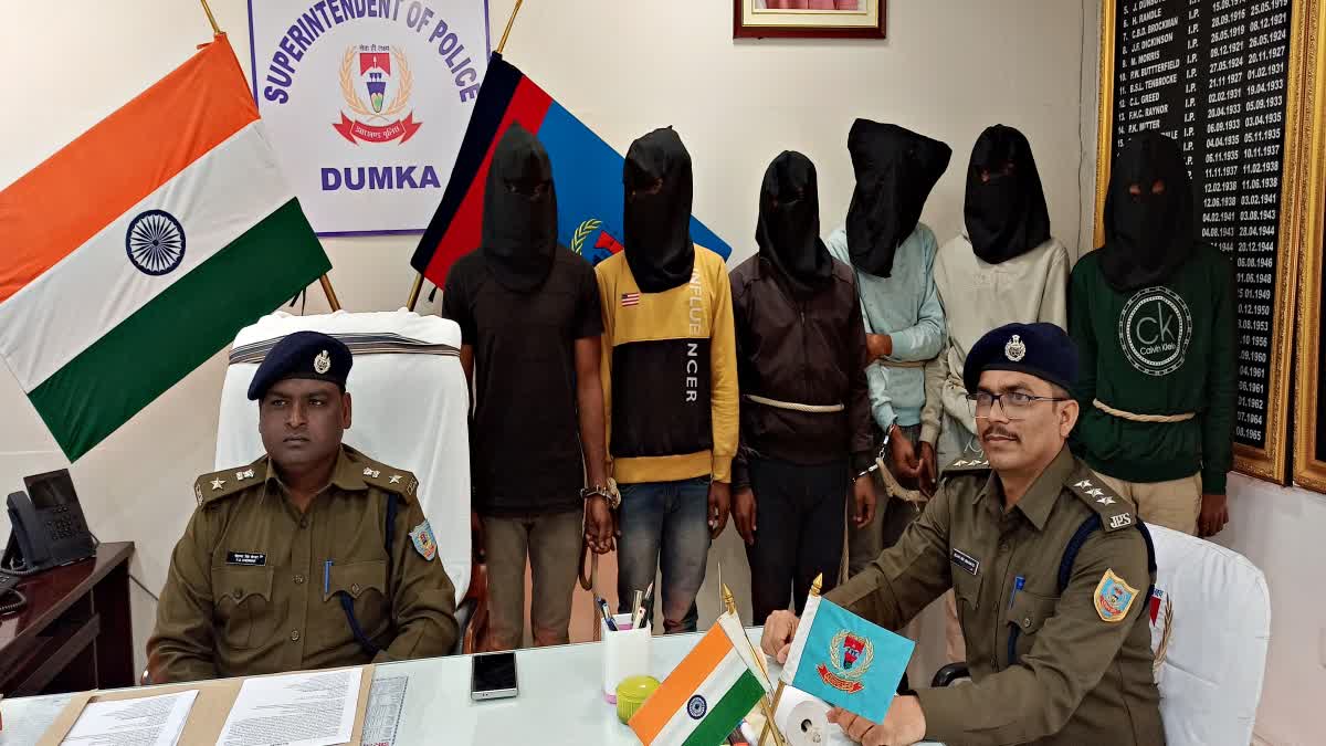 Six accused arrested for kidnapping minor boy in Dumka