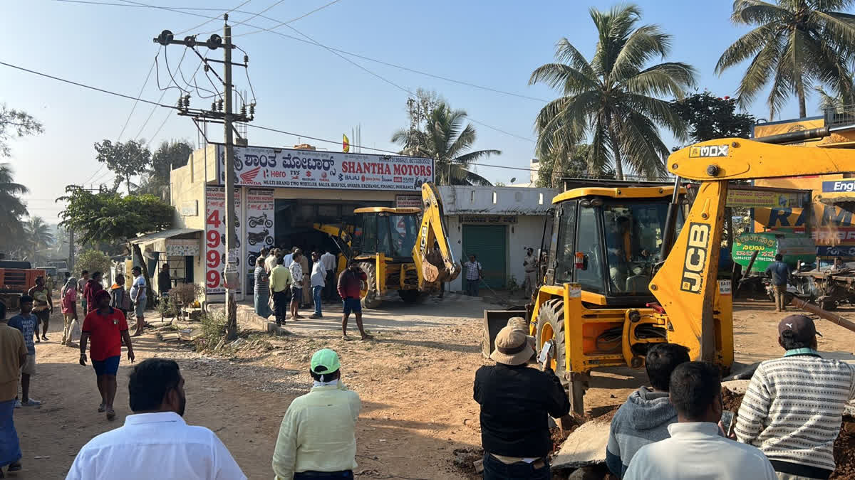 BDA operation: 19 acres of property seized in Nadaprabhu Kempegowda Layout.