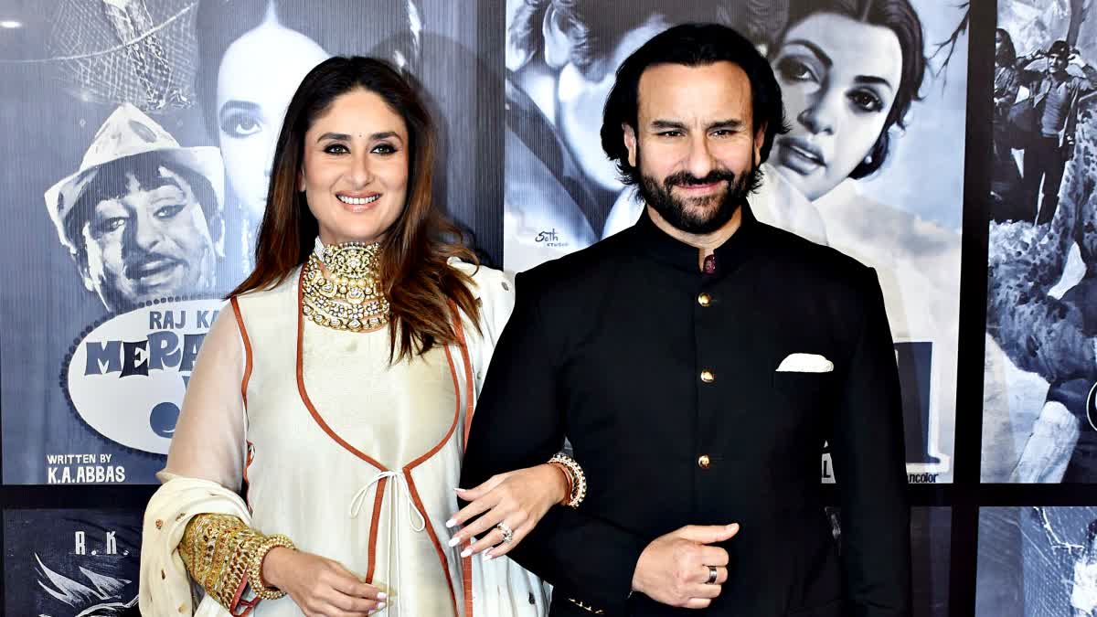 Saif Ali Khan with wife Kareena Kapoor