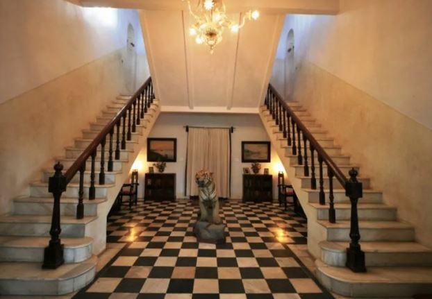 Saif Ali Khan has Pataudi Palace a property worth Rs 800 crore in Gurugram See Inside Photos and Video