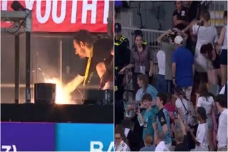 Fire in BBL Match