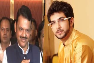 Devendra Fadnavis and Aditya Thackeray